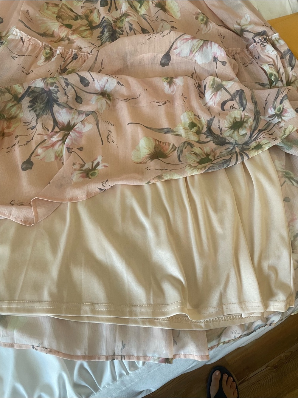 Baltic Born Blush Floral V-Neck Maxi Dress - Picture 5 of 5